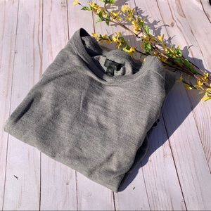 J Crew Sweater Gray XL